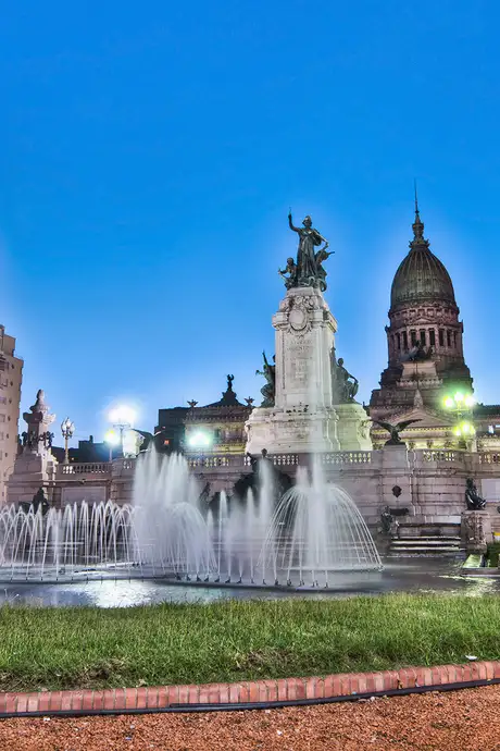 An Image of Congress Square in Buenos Aires in Argentina