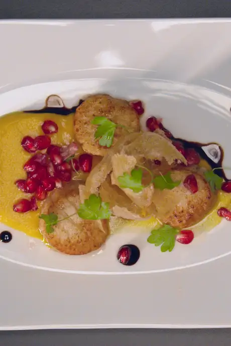 A dish served at Cosmopolitan on Celebrity Ships