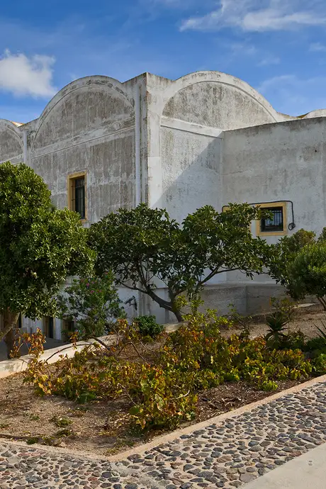 The Prehistoric Museum in Santorini