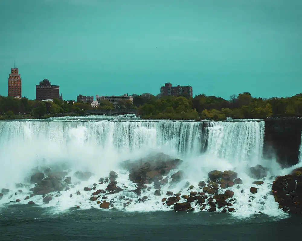 America Falls at Niagara Falls