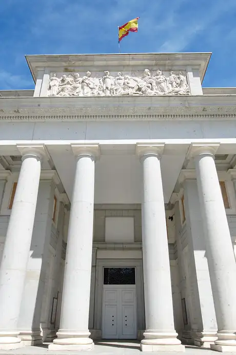 A View of the Prado Museum