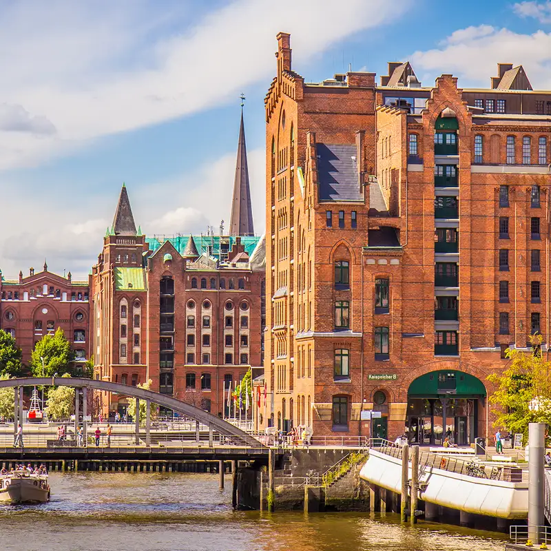 A view of Buildings in Hamburg