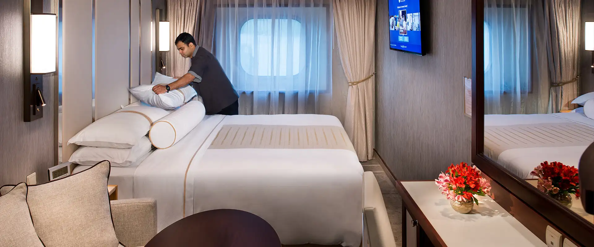 The Ocean View Stateroom on Azamara Cruises