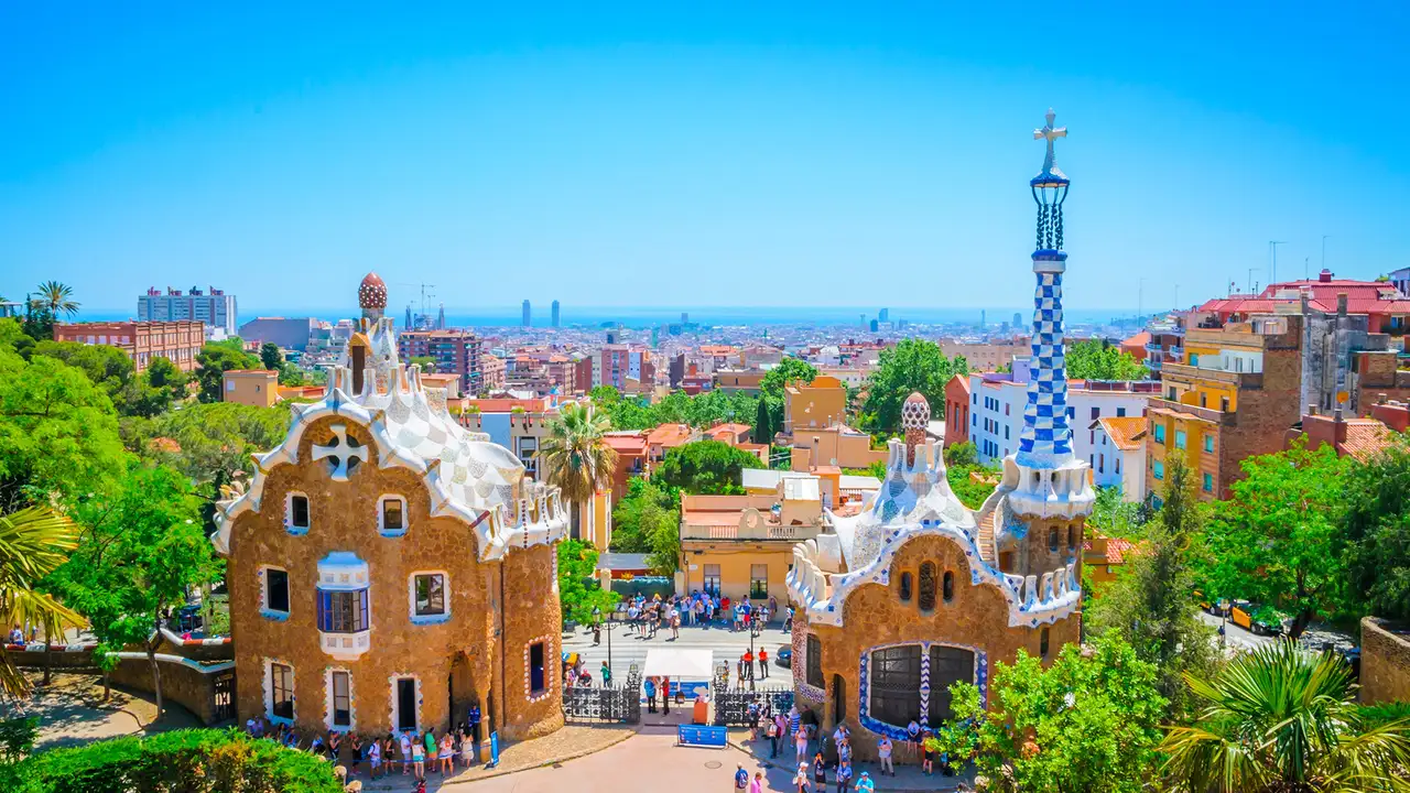 A view of Barcelona