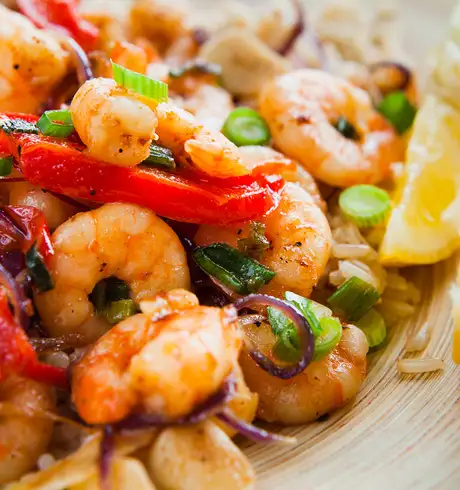 Prawn dish