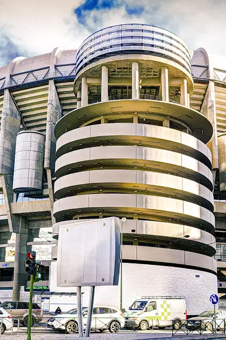 A View of a Shopping Center in Madrid
