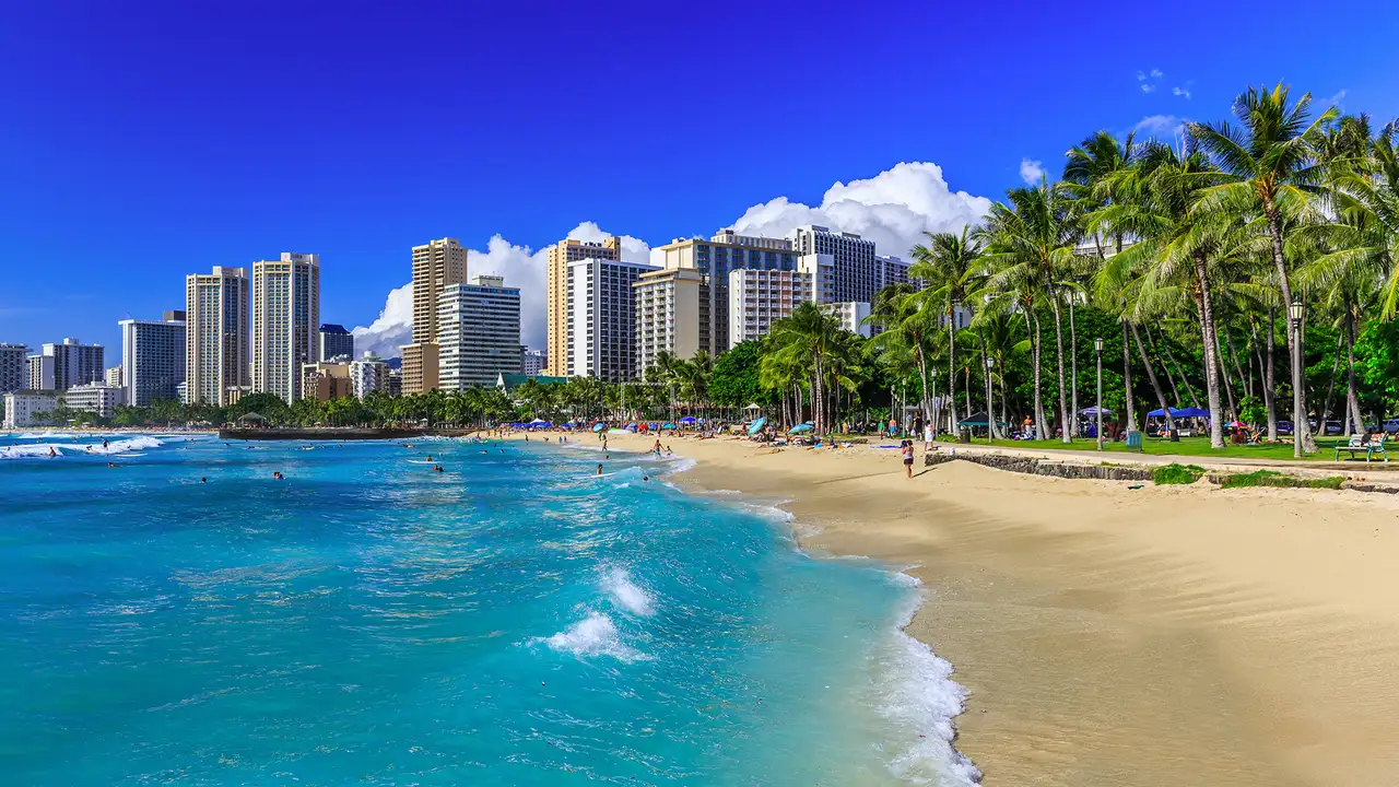 An Image of Honolulu in Hawaii