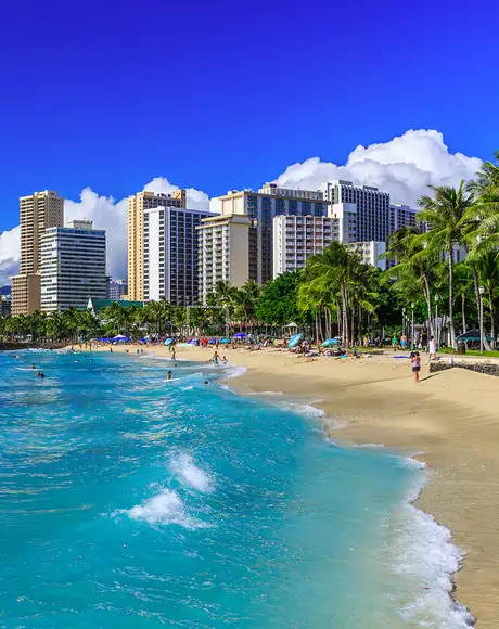An Image of Honolulu in Hawaii