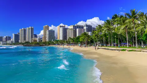 An Image of Honolulu in Hawaii