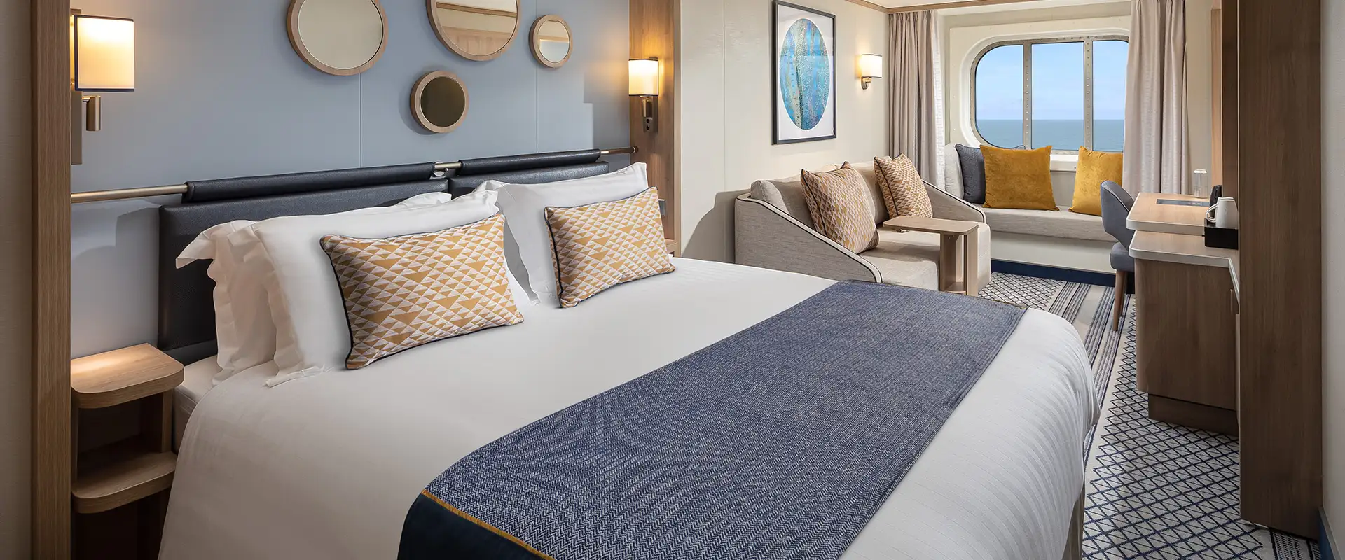 P&O Seaview Cabin