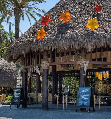 A View of the Bora Bora Restaurant in Port Aventura World