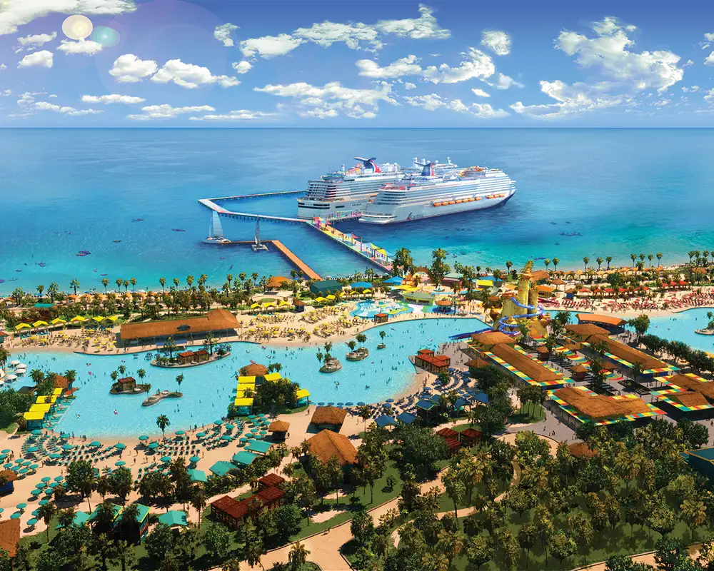 An Aerial View of Celebration Key