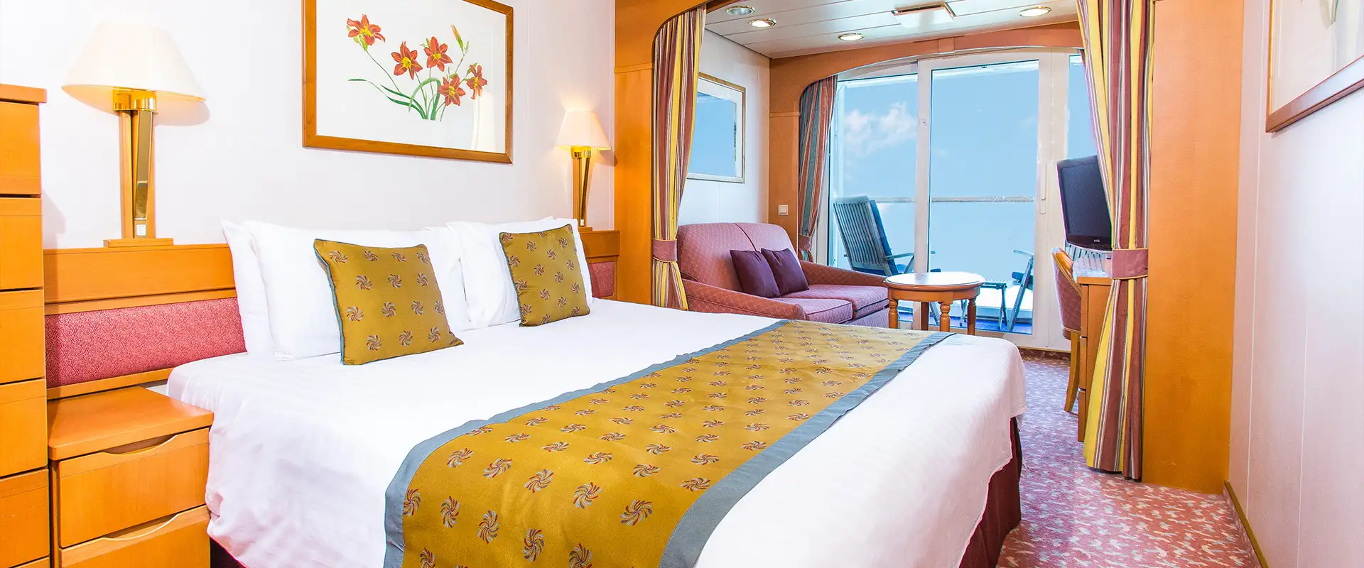 P&O Balcony Cabin