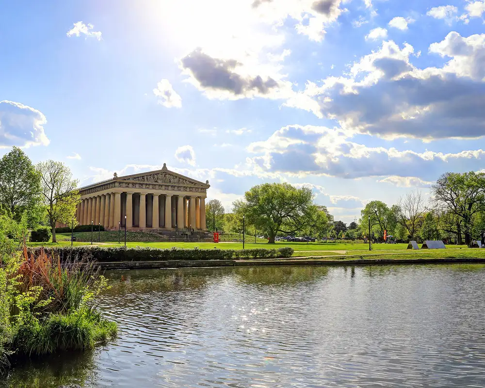 The Centennial Park in Nashville