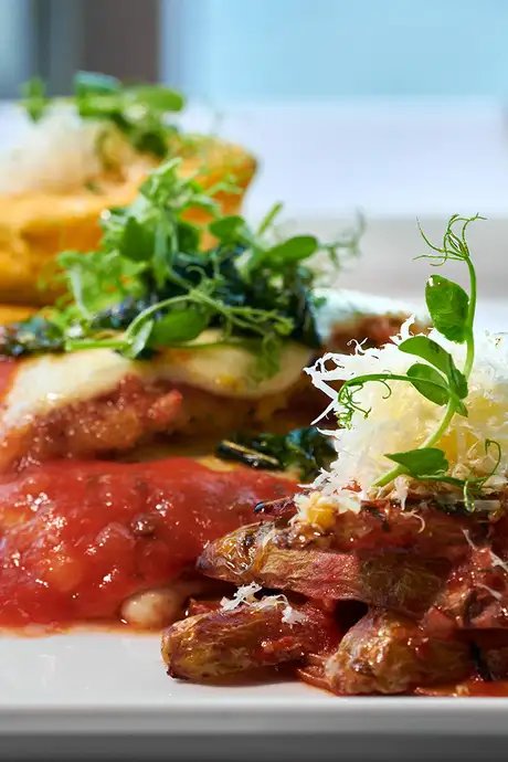 A dish Served at Canaletto aboard HAL Ships