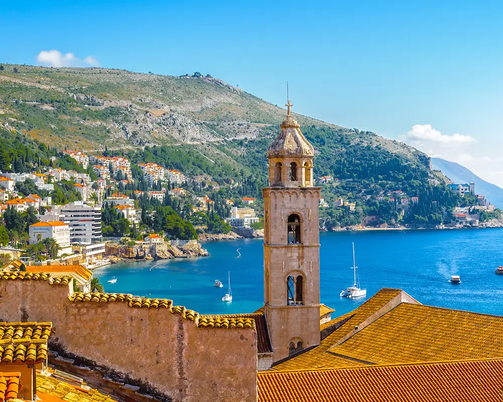 A view of Dubrovnik