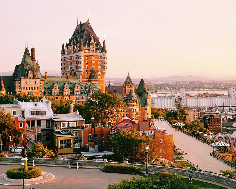 An Aerial View of Quebec