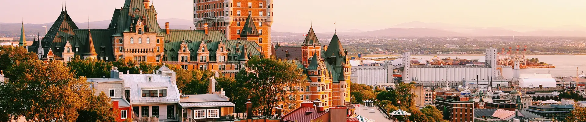 An Aerial View of Quebec
