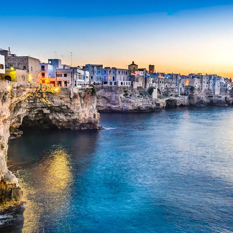 The Cliffs of Bari, Italy