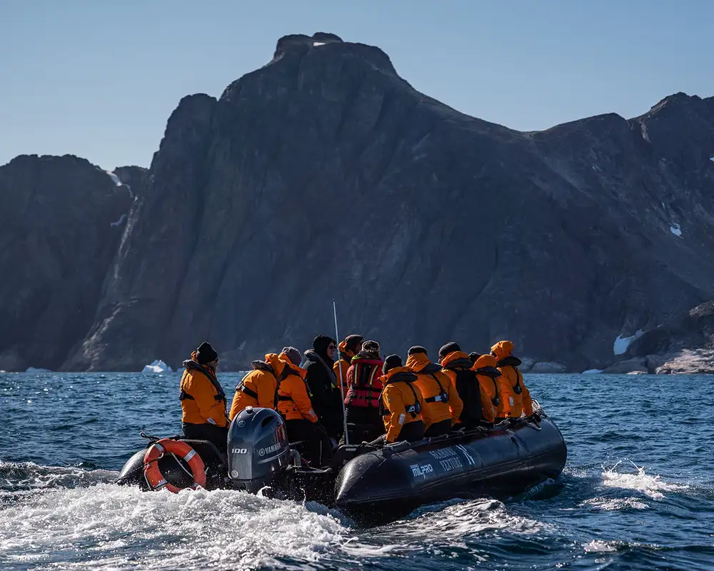 People on a Seabourn Expedition