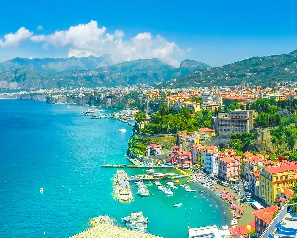 An Aerial View of Sorrento