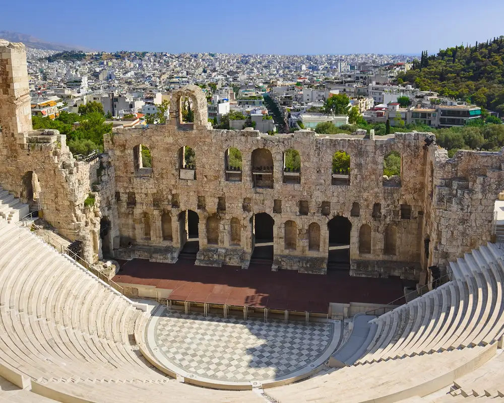 A Roman Theatre in Athens