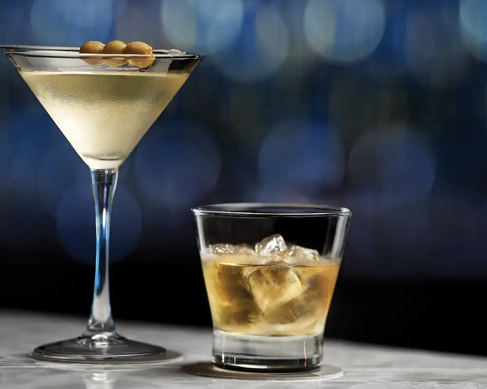 Drinks served on an NCL Ship