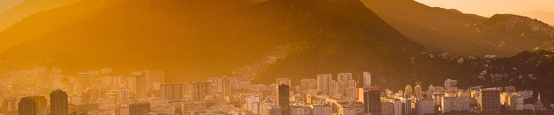 An Aerial image of Rio De Janerio