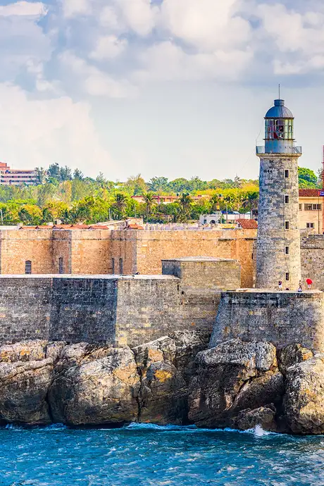 A View of Morro Castle in Havana, Cuba