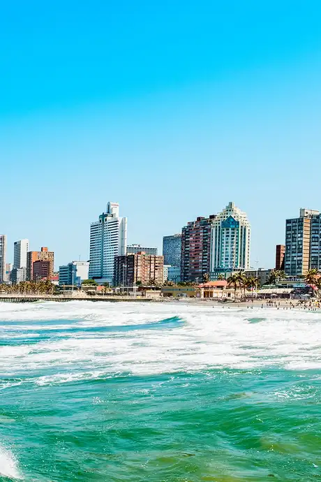 A View of the Skyline of Durban, South Africa