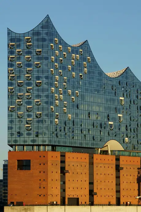 The Elbphiharmonie Concert Hall in Hamburg, Germany