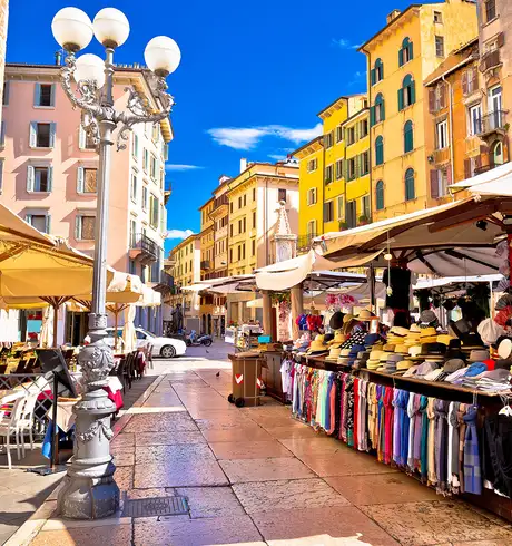 Markets in Verona