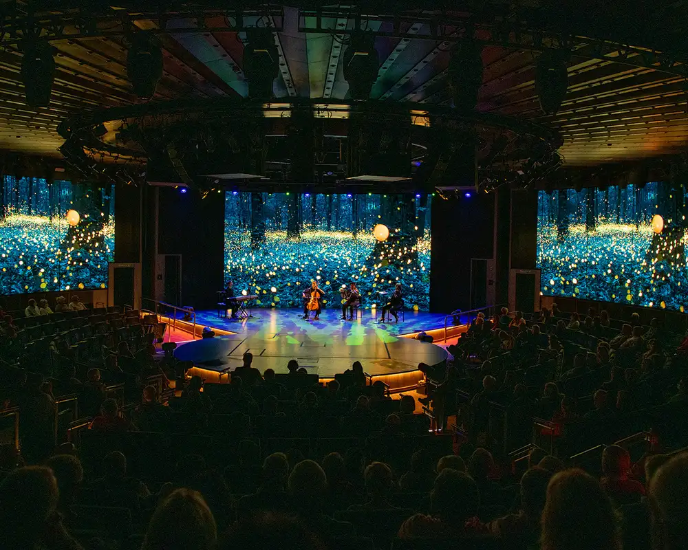 A Performance at the BBC World Stage aboard HAL Ships