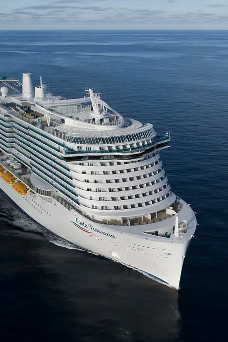An Image of the Costa Toscana at Sea
