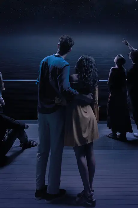 People Star Gazing on a Costa Ship