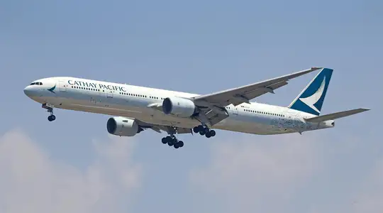 A Cathay Pacific Plane