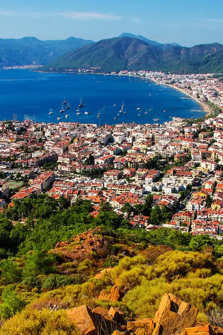 An Aerial view of Marmaris
