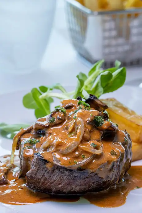 A dish served at Prime C on Azamara Ships