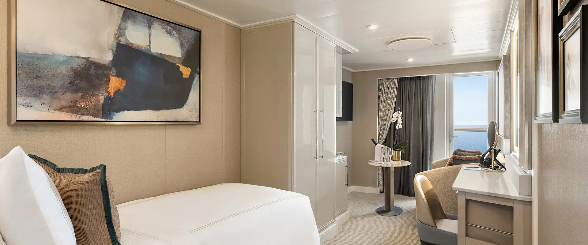 A view of the solo veranda suite