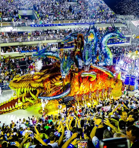 A Float at Brazil's Carnival