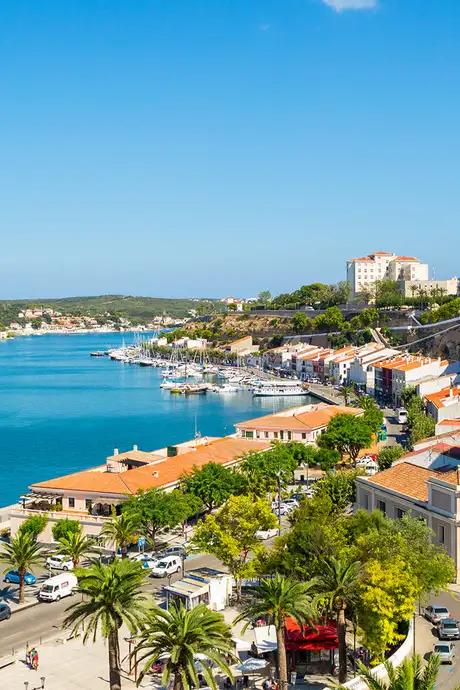 A View of a River in Port Mahon, Menorca