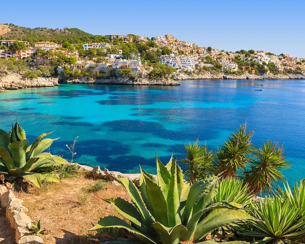 A landscape view of Majorca
