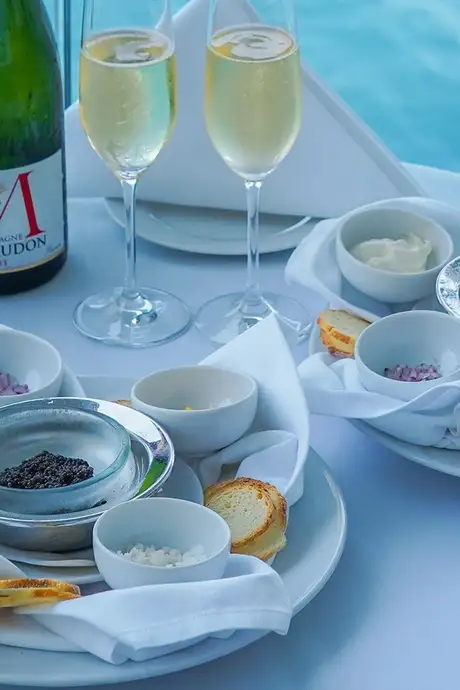 Insuite dining on Seabourn Ships