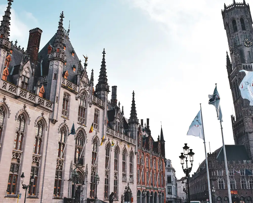 A View of Markt in Bruges