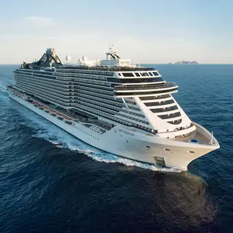 The MSC Seascape at sea