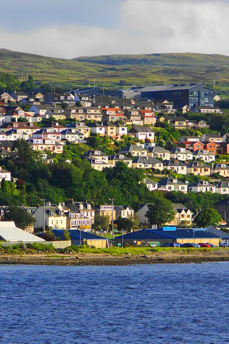 A View of the Landscape of Greenock, Scotland