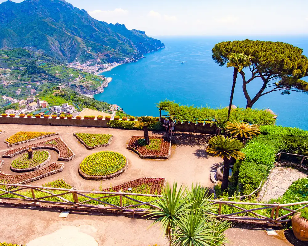 A Garden overlooking Sorrento