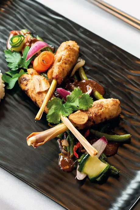 A Dish served at Colours and Tastes on Fred Olsen Ships