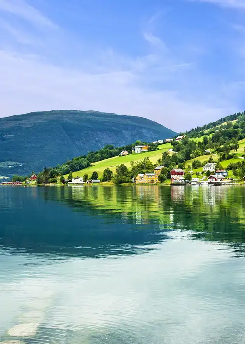 A view of a Fjord