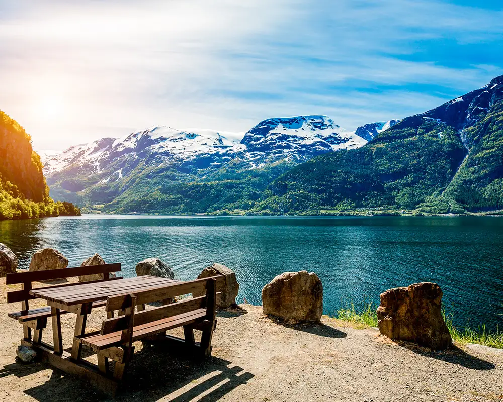 A view of a Fjord